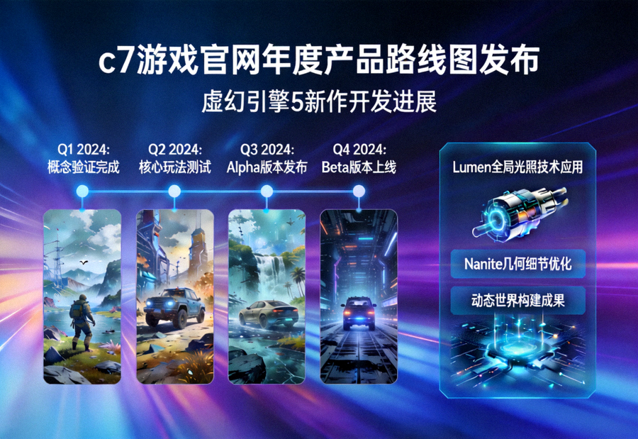 c7游戏官网年度产品路线图发布与虚幻引擎5新作开发进展